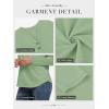 image:imageATHMILE Long Sleeve Shirts for Women 2026 Fall Outfits Henley Dressy Casual Tops Trendy Blouses Cute TShirts Fashion ClothesLight Green
