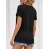 image:imageATHMILE Womens Boat Neck Tops Fashion Short Sleeve Scoop Neck Tees for Women Trendy Casual Shirts Summer Beach Outfits 2026Black