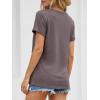 image:imageATHMILE Womens Boat Neck Tops Fashion Short Sleeve Scoop Neck Tees for Women Trendy Casual Shirts Summer Beach Outfits 2026Greypurple