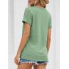 image:imageATHMILE Womens Boat Neck Tops Fashion Short Sleeve Scoop Neck Tees for Women Trendy Casual Shirts Summer Beach Outfits 2026Lightgreen