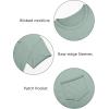 image:imageATHMILE Womens Crop Tops Workout Shirts Gym Oversized Spring Summer Basic Tees Short Sleeve Casual Loose Drop Shoulder 2026Graygreen