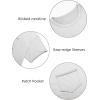 image:imageATHMILE Womens Crop Tops Workout Shirts Gym Oversized Spring Summer Basic Tees Short Sleeve Casual Loose Drop Shoulder 2026White