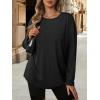 image:imageATHMILE Womens Oversized T Shirts Casual Tee Workout Tops Gym Clothes Summer Loose Fit Short Sleeve Graphics Basic Y2K 2026Zblack