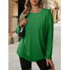 image:imageATHMILE Womens Oversized T Shirts Casual Tee Workout Tops Gym Clothes Summer Loose Fit Short Sleeve Graphics Basic Y2K 2026Zdeep Green