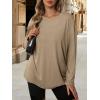 image:imageATHMILE Womens Oversized T Shirts Casual Tee Workout Tops Gym Clothes Summer Loose Fit Short Sleeve Graphics Basic Y2K 2026Zkhaki