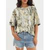 image:imageATHMILE Womens Oversized T Shirts Loose Fit Crewneck Short Sleeve Tops Summer Casual Blouse Y2K 2026 Basic Tee