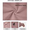 image:imageATHMILE Womens Sweatshirts Half Zip Cropped Pullover Fleece Quarter Zipper Hoodies 2026 Fall Fashion Outfits ClothesDarkpink