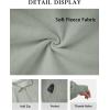 image:imageATHMILE Womens Sweatshirts Half Zip Cropped Pullover Fleece Quarter Zipper Hoodies 2026 Fall Fashion Outfits ClothesGreygreen