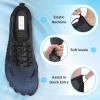 image:imageBarefoot Water Shoes Women Men Adult Hiking Swim Beach River Pool Hike Guarding Shoes Aqua Socks Protective Comfort Wide Toe Box Width Rock Climbing Vacation Outdoor 2026 NewBlue015