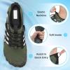 image:imageBarefoot Water Shoes Women Men Adult Hiking Swim Beach River Pool Hike Guarding Shoes Aqua Socks Protective Comfort Wide Toe Box Width Rock Climbing Vacation Outdoor 2026 NewGreen019