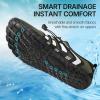 image:imageBarefoot Water Shoes Women Men Adult Hiking Swim Beach River Pool Hike Guarding Shoes Aqua Socks Protective Comfort Wide Toe Box Width Rock Climbing Vacation Outdoor 2026 NewGreen019