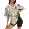 image:imageATHMILE Womens Oversized T Shirts Loose Fit Crewneck Short Sleeve Tops Summer Casual Blouse Y2K 2026 Basic Tee