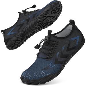 image:imageBarefoot Water Shoes Women Men Adult Hiking Swim Beach River Pool Hike Guarding Shoes Aqua Socks Protective Comfort Wide Toe Box Width Rock Climbing Vacation Outdoor 2026 NewBlue015