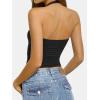 image:imageATHMILE Tank Top for Women Halter Double Lined Spring Summer Backless Y2K Sexy Trendy Going Out Fashion Clothing 2026Black