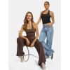 image:imageATHMILE Tank Top for Women Halter Double Lined Spring Summer Backless Y2K Sexy Trendy Going Out Fashion Clothing 2026Brown
