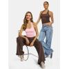 image:imageATHMILE Tank Top for Women Halter Double Lined Spring Summer Backless Y2K Sexy Trendy Going Out Fashion Clothing 2026Pink
