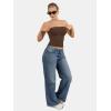 image:imageATHMILE Women Sexy Tube Top Summer Y2K Going Out Double Lined Basic Tank TopBrown