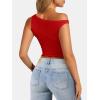 image:imageATHMILE Womens Off The Shoulder Tops Summer Sleeveless Shirts Going Out Crop Tank Top Y2K T Corset Tube Fashion Outfits 2026Red