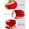 image:imageATHMILE Womens Off The Shoulder Tops Summer Sleeveless Shirts Going Out Crop Tank Top Y2K T Corset Tube Fashion Outfits 2026Red