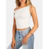 image:imageATHMILE Womens Off The Shoulder Tops Summer Sleeveless Shirts Going Out Crop Tank Top Y2K T Corset Tube Fashion Outfits 2026White