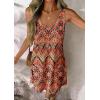 image:imageATHMILE Womens Summer Dresses V Neck Sleeveless Tank Sundresses Beach Vacation Casual Clothes with PocketsBoho Floral