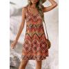 image:imageATHMILE Womens Summer Dresses V Neck Sleeveless Tank Sundresses Beach Vacation Casual Clothes with PocketsBoho Floral