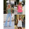 image:imageATHMILE Womens Tank Tops Spring Summer Deep V Neck Beach Vacation Clothes Flowy Sleeveless Workout Teen Girls Shirt 2026White