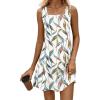 image:imageATHMILE Womens Square Neck Tank Dresses 2026 Summer Spring Loose Swing Sundresses with Pockets PlainPrintFloral Print