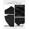 image:imageATHMILE Womens Baggy Wide Leg Pants Y2k Teen Girl Drawstring Track Pants Lounge Sweatpants Women 2026Black