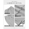 image:imageATHMILE Womens Baggy Wide Leg Pants Y2k Teen Girl Drawstring Track Pants Lounge Sweatpants Women 2026Grey