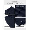 image:imageATHMILE Womens Baggy Wide Leg Pants Y2k Teen Girl Drawstring Track Pants Lounge Sweatpants Women 2026Navy