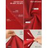 image:imageATHMILE Womens Sweatpants Wide Leg Barrel Pants Baggy Joggers Low Waist Fall Fashion Winter Clothing Pockets 2026Red
