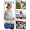 image:imageATHMILE Womens Tank Tops Sleeveless Summer Top Spaghetti Strap Spring Shirt Loose Fit Beach Vacation 2026 CasualBlue