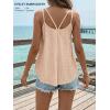 image:imageATHMILE Womens Tank Tops Sleeveless Summer Top Spaghetti Strap Spring Shirt Loose Fit Beach Vacation 2026 CasualCoral