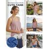 image:imageATHMILE Womens Tank Tops Sleeveless Summer Top Spaghetti Strap Spring Shirt Loose Fit Beach Vacation 2026 CasualDark Pink