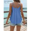 image:imageATHMILE Womens Tank Tops Sleeveless Summer Top Spaghetti Strap Spring Shirt Loose Fit Beach Vacation 2026 CasualIndigo