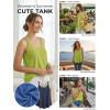 image:imageATHMILE Womens Tank Tops Sleeveless Summer Top Spaghetti Strap Spring Shirt Loose Fit Beach Vacation 2026 CasualLime Green