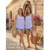 image:imageATHMILE Womens Tank Tops Sleeveless Summer Top Spaghetti Strap Spring Shirt Loose Fit Beach Vacation 2026 CasualPurple