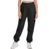 image:imageATHMILE Sweatpants Women Fall Fashion Baggy High Waisted Sweat Pants Winter Fleece Lined Lounge Joggers with Pockets 2026Black