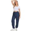 image:imageATHMILE Sweatpants Women Fall Fashion Baggy High Waisted Sweat Pants Winter Fleece Lined Lounge Joggers with Pockets 2026Navy
