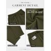 image:imageATHMILE Barrel Sweatpants Women Fall Fashion Wide Leg Pants 2026 Baggy Lounge Comfy Flowy Sweat Pants with PocketsArmy Green