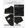 image:imageATHMILE Sweatpants Women 2026 Baggy PullOn Barrel Pants Wide Leg Lounge Drawstring Sweatpants with PocketsBlack