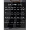 image:imageATHMILE Wide Leg Sweatpants High Waisted Double Waisted Baggy Sweat Pants Fashion Teen Girl Drawstring Athletic JoggersBlack