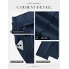 image:imageATHMILE Wide Leg Sweatpants High Waisted Double Waisted Baggy Sweat Pants Fashion Teen Girl Drawstring Athletic JoggersNavy Blue