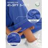 image:imageATHMILE Womens Sweatpants 2026 Fall Baggy Wide Leg Sweatpant Fleece Lined Straight Leg Sweat PantsBlue