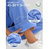 image:imageATHMILE Womens Sweatpants 2026 Fall Baggy Wide Leg Sweatpant Fleece Lined Straight Leg Sweat PantsGray Blue