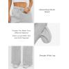 image:imageATHMILE Womens Sweatpants 2026 Fall Baggy Wide Leg Sweatpant Fleece Lined Straight Leg Sweat PantsGrey