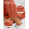 image:imageATHMILE Womens Sweatpants 2026 Fall Baggy Wide Leg Sweatpant Fleece Lined Straight Leg Sweat PantsOrange