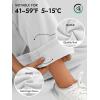 image:imageATHMILE Womens Sweatpants 2026 Fall Baggy Wide Leg Sweatpant Fleece Lined Straight Leg Sweat PantsWhite