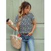 image:imageATHMILE Womens T Shirt Summer Tops Short Sleeve Fashion School Teachers Clothes 2026 Spring Beach Vacation TrendyBlueflower
